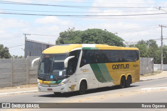 Empresa Gontijo de Transportes 19280 na cidade de Vitória da Conquista, Bahia, Brasil, por Rava Ogawa. ID da foto: 11562973.