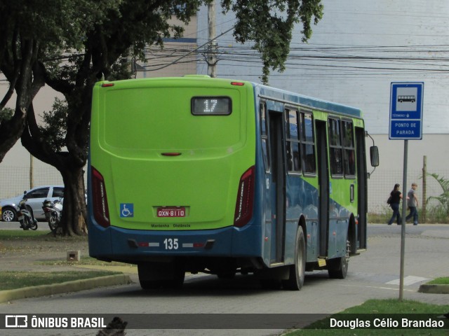 MOBI Transporte Urbano 135 na cidade de Governador Valadares, Minas Gerais, Brasil, por Douglas Célio Brandao. Número da foto: #11564024.