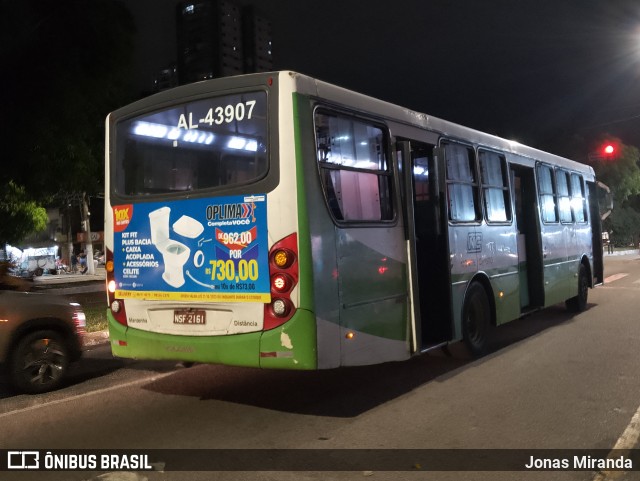 Auto Viação Monte Cristo AL-43907 na cidade de Belém, Pará, Brasil, por Jonas Miranda. Número da foto: #11563875.