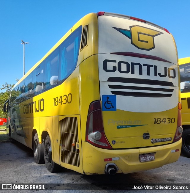 Empresa Gontijo de Transportes 18430 na cidade de São Paulo, São Paulo, Brasil, por José Vitor Oliveira Soares. ID da foto: 11564032.