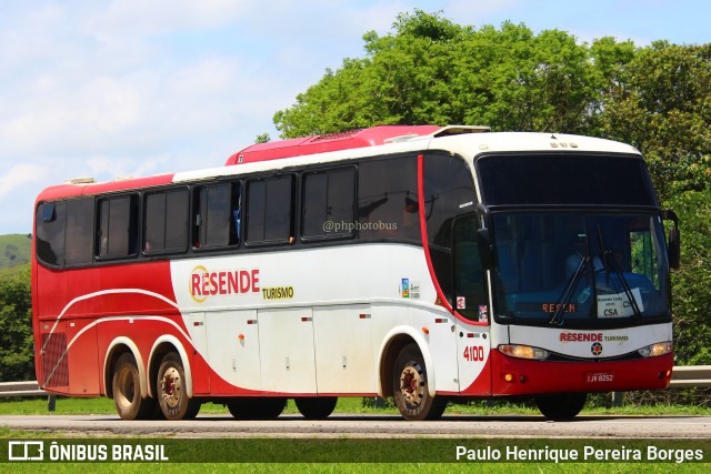 Resende Turismo 4100 na cidade de Barra do Piraí, Rio de Janeiro, Brasil, por Paulo Henrique Pereira Borges. ID da foto: 11564220.