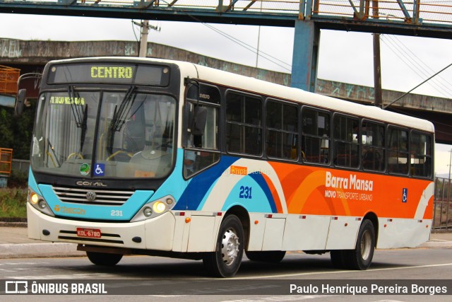 Triecon 231 na cidade de Barra Mansa, Rio de Janeiro, Brasil, por Paulo Henrique Pereira Borges. Número da foto: #11564340.