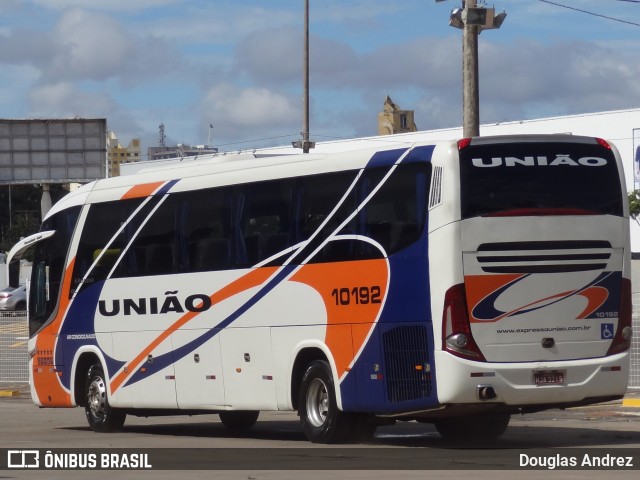 Expresso União 10192 na cidade de Goiânia, Goiás, Brasil, por Douglas Andrez. Número da foto: #11564201.