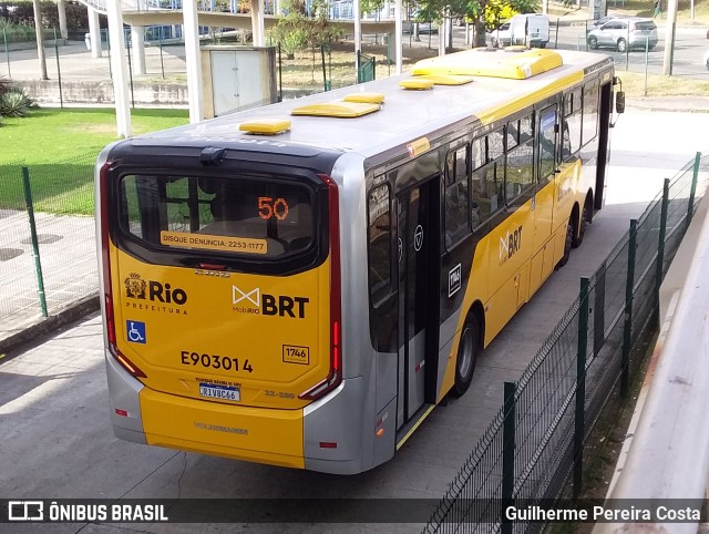 Mobi Rio E903014 na cidade de Rio de Janeiro, Rio de Janeiro, Brasil, por Guilherme Pereira Costa. Número da foto: #11562680.