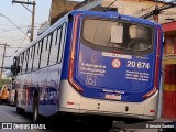 Auto Viação Urubupungá 20.674 na cidade de Osasco, São Paulo, Brasil, por Rômulo Santos. Número da foto: #:id.