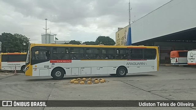 Viação Araguarina 3169 na cidade de Goiânia, Goiás, Brasil, por Udiston Teles de Oliveira. Número da foto: #11565534.