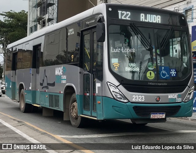 SIT Macaé Transportes 2323 na cidade de Macaé, Rio de Janeiro, Brasil, por Luiz Eduardo Lopes da Silva. Número da foto: #11566665.