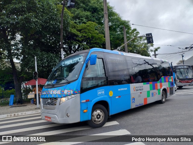 Viação Paratodos > São Jorge > Metropolitana São Paulo > Mobibrasil 6 4846 na cidade de São Paulo, São Paulo, Brasil, por Pedro Henrique Alves Silva. ID da foto: 11565493.