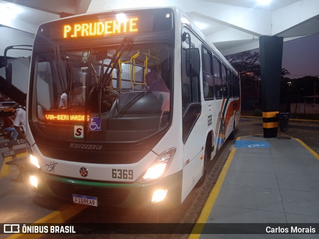 Empresa de Transportes Andorinha 6369 na cidade de Presidente Venceslau, São Paulo, Brasil, por Carlos Morais. ID da foto: 11566917.