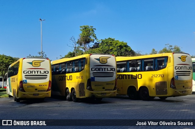 Empresa Gontijo de Transportes 18005 na cidade de São Paulo, São Paulo, Brasil, por José Vitor Oliveira Soares. ID da foto: 11568005.