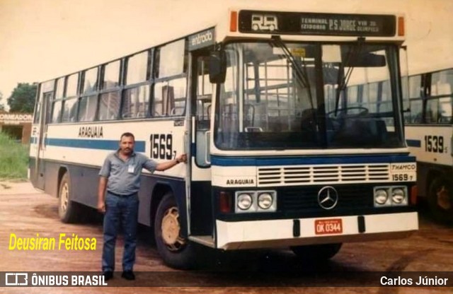 Rápido Araguaia 1569-7 na cidade de Goiânia, Goiás, Brasil, por Carlos Júnior. ID da foto: 11567869.