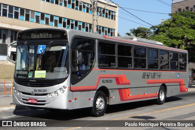 Viação Resendense RJ 192.021 na cidade de Volta Redonda, Rio de Janeiro, Brasil, por Paulo Henrique Pereira Borges. Número da foto: #11567295.