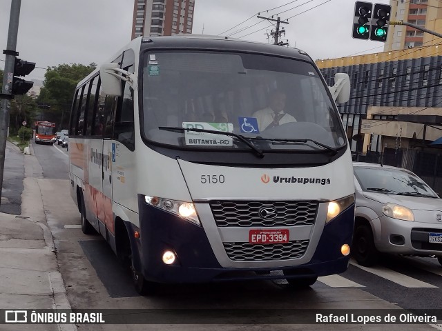 Auto Viação Urubupungá 5150 na cidade de São Paulo, São Paulo, Brasil, por Rafael Lopes de Oliveira. ID da foto: 11567877.