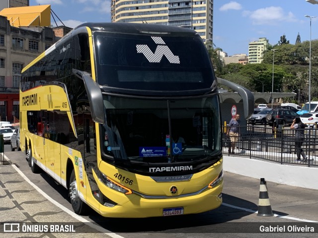 Viação Nova Itapemirim 40156 na cidade de Belo Horizonte, Minas Gerais, Brasil, por Gabriel Oliveira. Número da foto: #11568112.