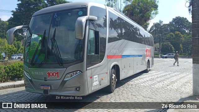 Auto Viação 1001 RJ 108.078 na cidade de Petrópolis, Rio de Janeiro, Brasil, por Zé Ricardo Reis. ID da foto: 11566439.