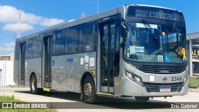 Expresso CampiBus 2348 na cidade de Campinas, São Paulo, Brasil, por Eric Gabriel. Número da foto: #11565445.