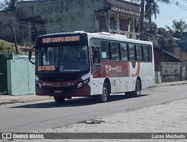 Auto Viação Palmares D17121 na cidade de Rio de Janeiro, Rio de Janeiro, Brasil, por Lucas Machado. Número da foto: #11566948.