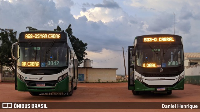 Expresso Caribus Transportes 3042 na cidade de Cuiabá, Mato Grosso, Brasil, por Daniel Henrique. Número da foto: #11566256.