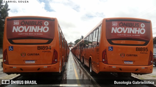 Transporte Coletivo Glória BI894 na cidade de Curitiba, Paraná, Brasil, por Busologia Gabrielística. ID da foto: 11565524.