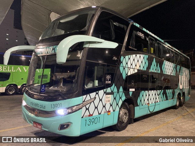 UTIL - União Transporte Interestadual de Luxo 13901 na cidade de Belo Horizonte, Minas Gerais, Brasil, por Gabriel Oliveira. Número da foto: #11568085.