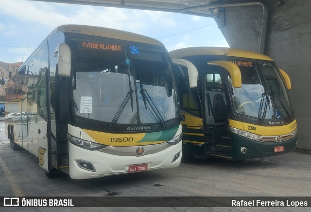 Empresa Gontijo de Transportes 19500 na cidade de Belo Horizonte, Minas Gerais, Brasil, por Rafael Ferreira Lopes. Número da foto: #11566755.