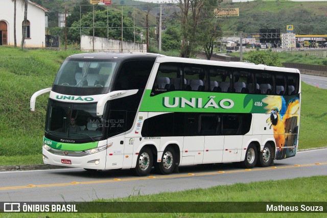 Empresa União de Transportes 4186 na cidade de Aparecida, São Paulo, Brasil, por Matheus Souza. Número da foto: #11568049.