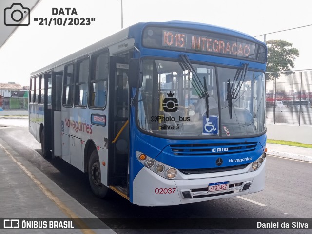 Consórcio Navegantes - 02 > Viação São Jorge > Transurb Transporte Urbano 02037 na cidade de João Pessoa, Paraíba, Brasil, por Daniel da Silva. Número da foto: #11567348.