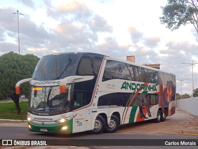 Empresa de Transportes Andorinha 7309 na cidade de Presidente Venceslau, São Paulo, Brasil, por Carlos Morais. Número da foto: #11566935.