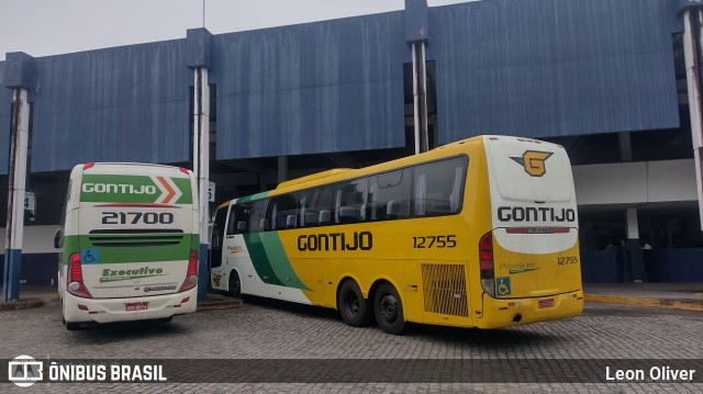 Empresa Gontijo de Transportes 12755 na cidade de Garanhuns, Pernambuco, Brasil, por Leon Oliver. ID da foto: 11566437.