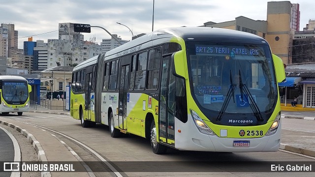 Expresso CampiBus 2538 na cidade de Campinas, São Paulo, Brasil, por Eric Gabriel. Número da foto: #11565439.