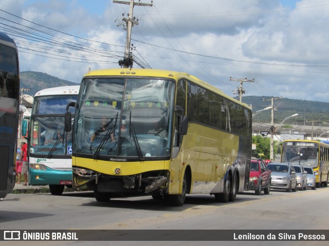 Ônibus Particulares 3847 na cidade de Caruaru, Pernambuco, Brasil, por Lenilson da Silva Pessoa. Número da foto: #11567123.