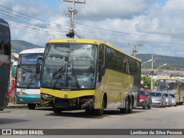 Ônibus Particulares 3847 na cidade de Caruaru, Pernambuco, Brasil, por Lenilson da Silva Pessoa. ID da foto: 11567123.