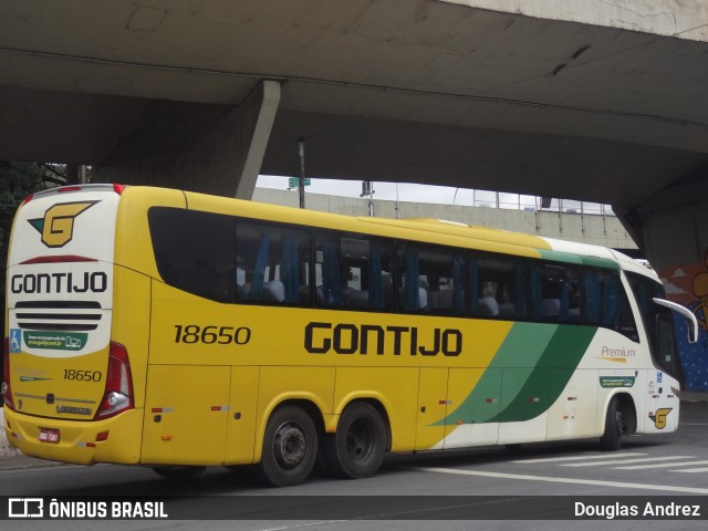 Empresa Gontijo de Transportes 18650 na cidade de Belo Horizonte, Minas Gerais, Brasil, por Douglas Andrez. ID da foto: 11565207.