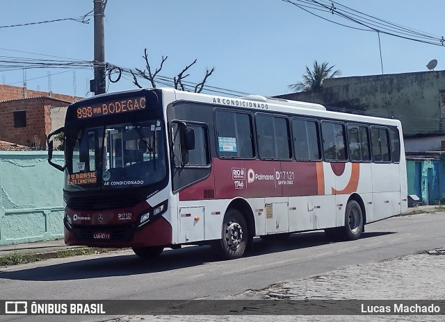 Auto Viação Palmares D17121 na cidade de Rio de Janeiro, Rio de Janeiro, Brasil, por Lucas Machado. Número da foto: #11566950.