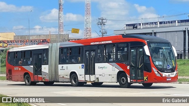 Expresso CampiBus 2523 na cidade de Campinas, São Paulo, Brasil, por Eric Gabriel. ID da foto: 11565448.