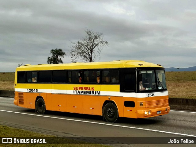 Ônibus Particulares 12045 na cidade de Canas, São Paulo, Brasil, por João Felipe. ID da foto: 11566624.