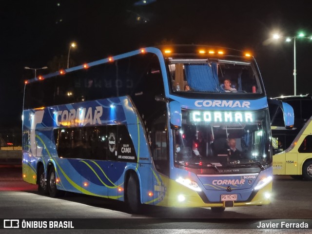 Cormar Bus 121 na cidade de La Serena, Elqui, Coquimbo, Chile, por Javier Ferrada. ID da foto: 11566157.