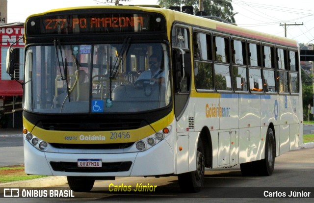 HP Transportes Coletivos 20456 na cidade de Goiânia, Goiás, Brasil, por Carlos Júnior. Número da foto: #11567669.