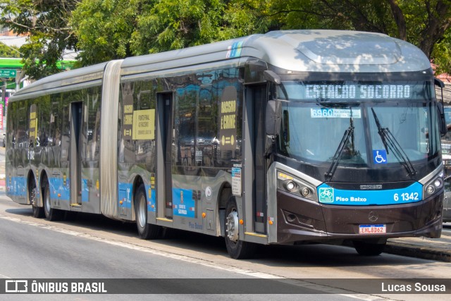 Viação Grajaú S.A. 6 1342 na cidade de São Paulo, São Paulo, Brasil, por Lucas Sousa. ID da foto: 11570909.