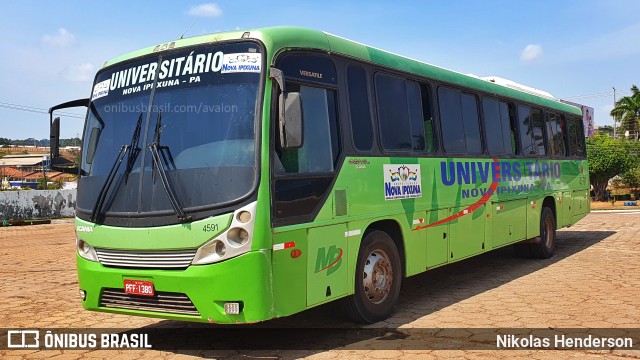 Ônibus Particulares 4591 na cidade de Tucuruí, Pará, Brasil, por Nikolas Henderson. Número da foto: #11570011.