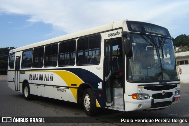 Viação Barra do Piraí Turismo RJ 113.009 na cidade de Barra do Piraí, Rio de Janeiro, Brasil, por Paulo Henrique Pereira Borges. Número da foto: #11570451.