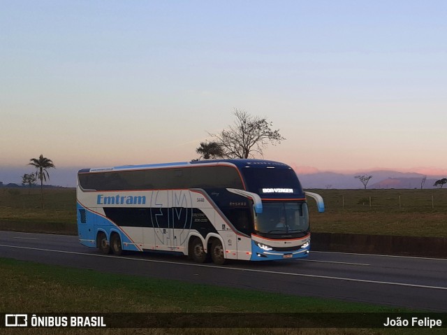 Emtram 5440 na cidade de Canas, São Paulo, Brasil, por João Felipe. ID da foto: 11569270.