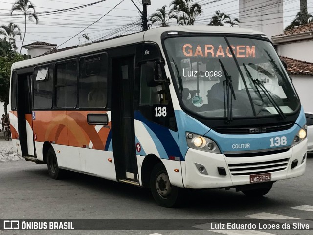 Colitur Transportes Rodoviários 138 na cidade de Paraty, Rio de Janeiro, Brasil, por Luiz Eduardo Lopes da Silva. ID da foto: 11569410.