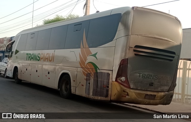 Viação Transpiauí 10024 na cidade de Baixa Grande do Ribeiro, Piauí, Brasil, por San Martin Lima. Número da foto: #11568384.