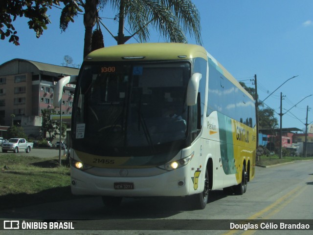 Empresa Gontijo de Transportes 21455 na cidade de João Monlevade, Minas Gerais, Brasil, por Douglas Célio Brandao. Número da foto: #11570780.