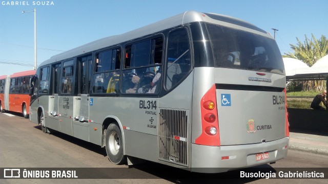 Transporte Coletivo Glória BL314 na cidade de Curitiba, Paraná, Brasil, por Busologia Gabrielística. Número da foto: #11568360.