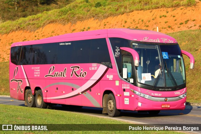 Lual Rio Turismo e Fretamento 5000 na cidade de Aparecida, São Paulo, Brasil, por Paulo Henrique Pereira Borges. Número da foto: #11570348.