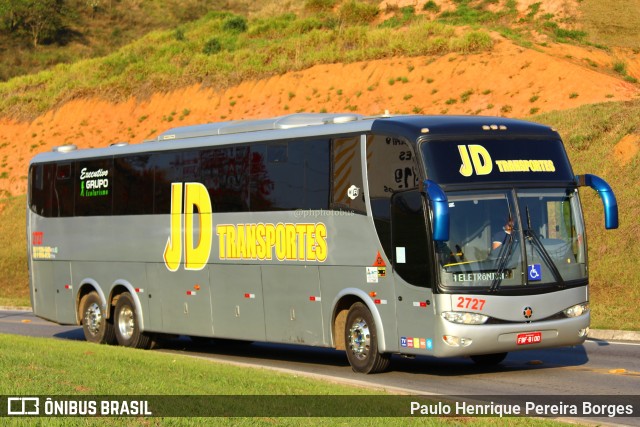 JD Transportes 2727 na cidade de Aparecida, São Paulo, Brasil, por Paulo Henrique Pereira Borges. ID da foto: 11570376.