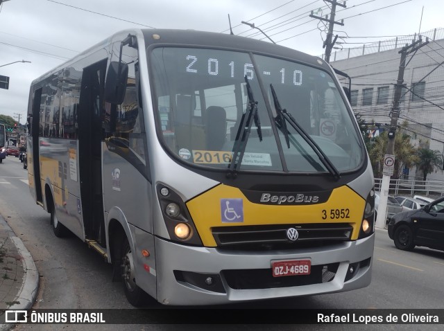 Upbus Qualidade em Transportes 3 5952 na cidade de São Paulo, São Paulo, Brasil, por Rafael Lopes de Oliveira. Número da foto: #11569143.