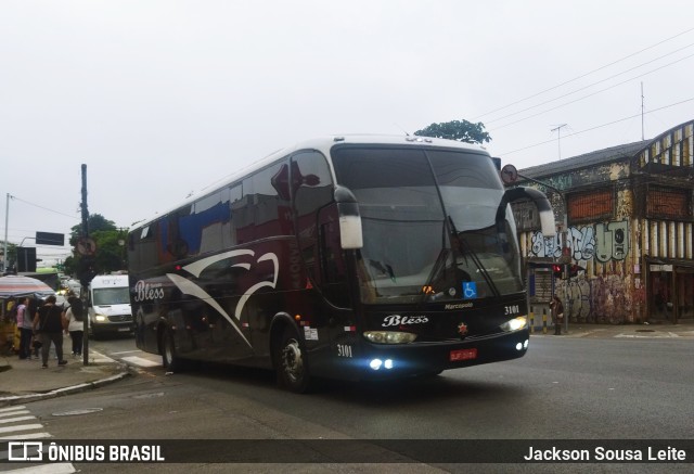 Bless Turismo 3101 na cidade de São Paulo, São Paulo, Brasil, por Jackson Sousa Leite. ID da foto: 11573229.